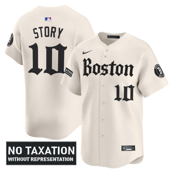 Men's Boston Red Sox 'Retro Newspaper Edition' Vapor Premier Limited Jersey - All Stitched - Image 15