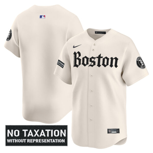 Men's Boston Red Sox 'Retro Newspaper Edition' Vapor Premier Limited Jersey - All Stitched - Image 18