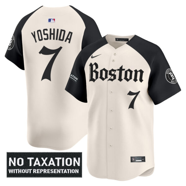 Men's Boston Red Sox 'Retro Newspaper Edition' Vapor Premier Limited Jersey - All Stitched - Image 26