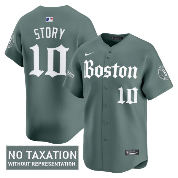 Men's Boston Red Sox 'Retro Newspaper Edition' Vapor Premier Limited Jersey - All Stitched - Image 33