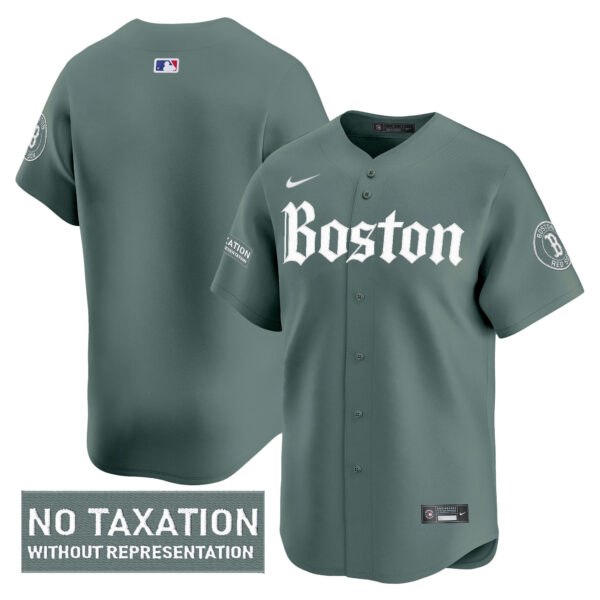 Men's Boston Red Sox 'Retro Newspaper Edition' Vapor Premier Limited Jersey - All Stitched - Image 36