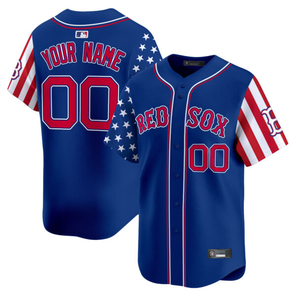 Boston Red Sox 2025 Memorial Day Vapor Premier Limited Custom Jersey - All Stitched - Image 3