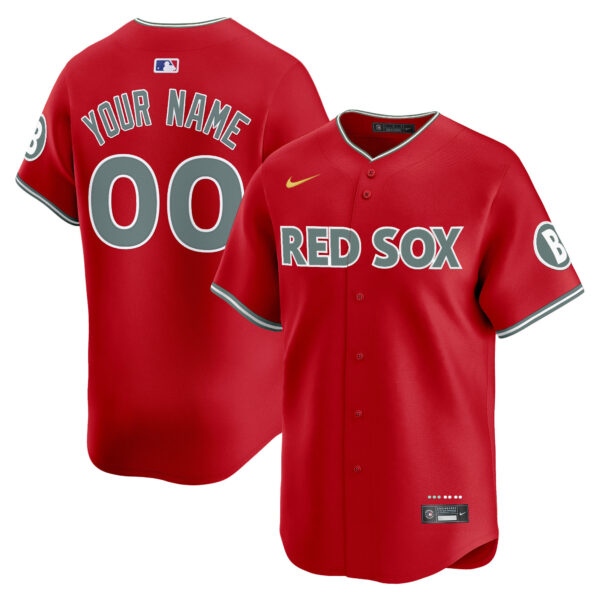 Boston Red Sox 2025 City Connect Vapor Premier Limited Custom Jersey - All Stitched - Image 4