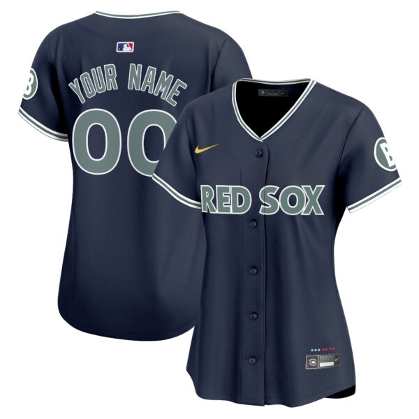Boston Red Sox 2025 City Connect Vapor Premier Limited Custom Jersey - All Stitched - Image 8