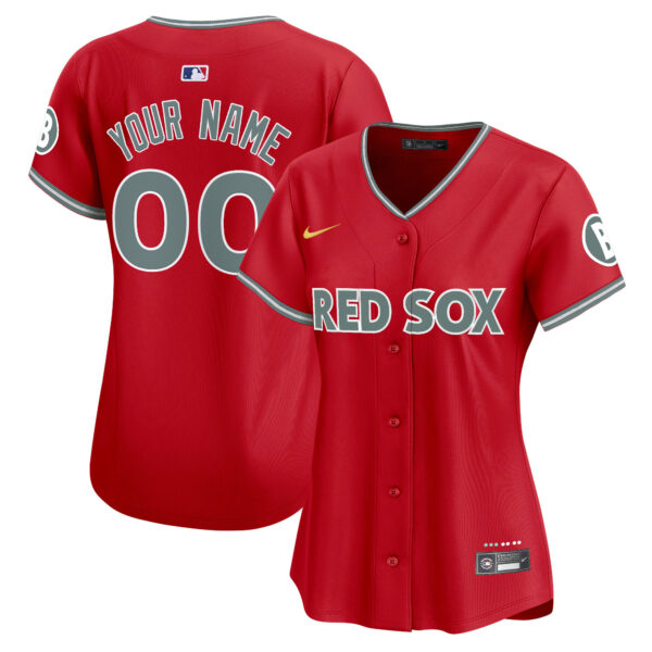 Boston Red Sox 2025 City Connect Vapor Premier Limited Custom Jersey - All Stitched - Image 9