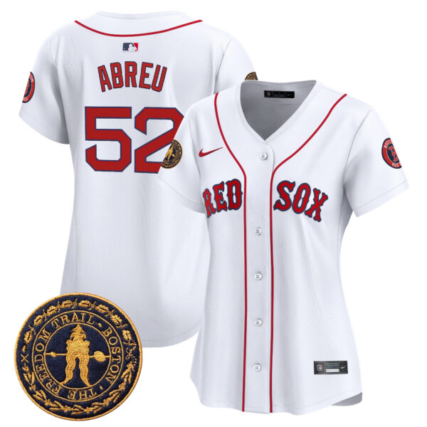 Women's Boston Red Sox Freedom Trail Patch Vapor Premier Limited Jersey - All Stitched - Image 10