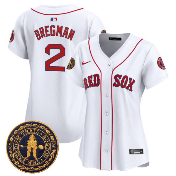 Women's Boston Red Sox Freedom Trail Patch Vapor Premier Limited Jersey - All Stitched - Image 11