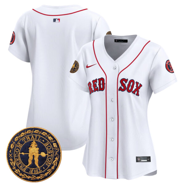 Women's Boston Red Sox Freedom Trail Patch Vapor Premier Limited Jersey - All Stitched - Image 18