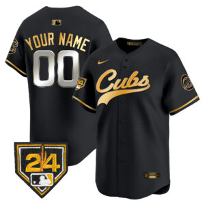 Chicago Cubs 2024 Spring Training Patch Vapor Premier Limited Custom Jersey - All Stitched