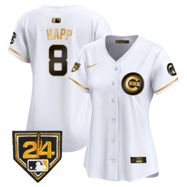 Women's Chicago Cubs 2024 Spring Training Patch Vapor Premier Limited Jersey V2 - All Stitched - Image 11