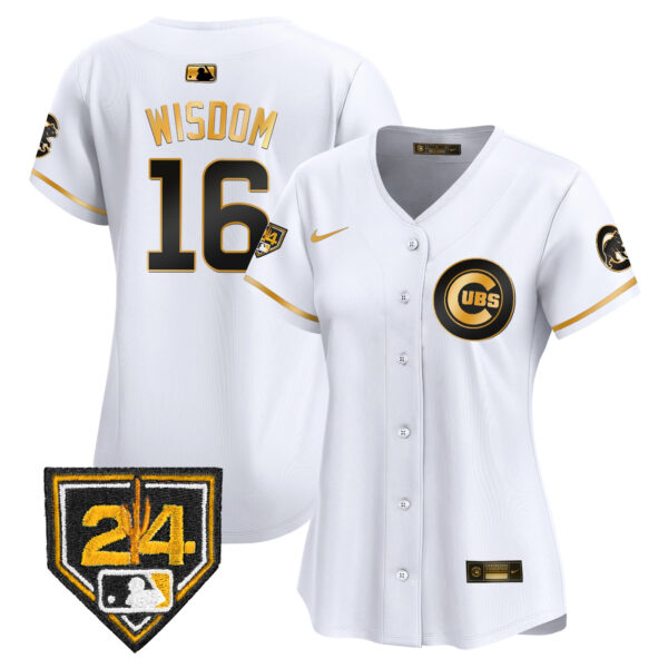Women's Chicago Cubs 2024 Spring Training Patch Vapor Premier Limited Jersey V2 - All Stitched - Image 15