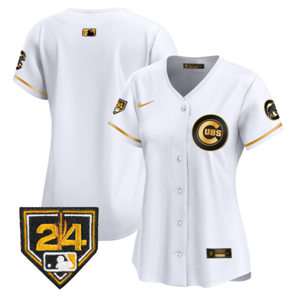 Women's Chicago Cubs 2024 Spring Training Patch Vapor Premier Limited Jersey V2 - All Stitched - Image 16