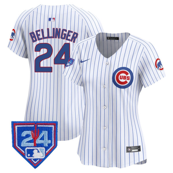 Women's Chicago Cubs 2024 Spring Training Patch Vapor Premier Limited Jersey V2 - All Stitched - Image 26