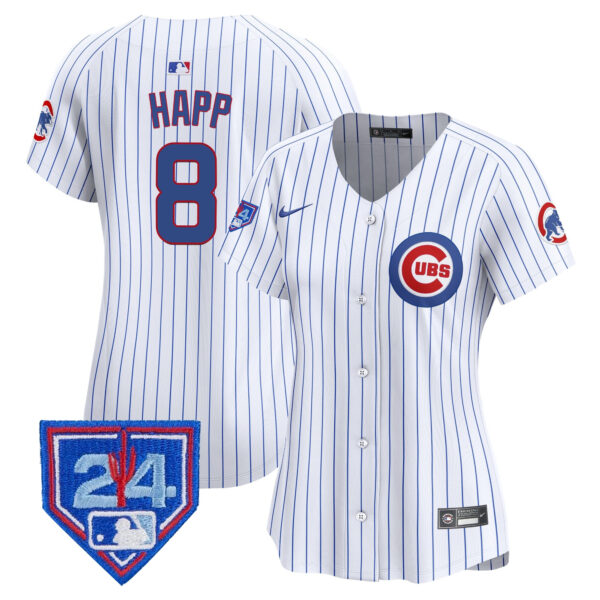 Women's Chicago Cubs 2024 Spring Training Patch Vapor Premier Limited Jersey V2 - All Stitched - Image 27