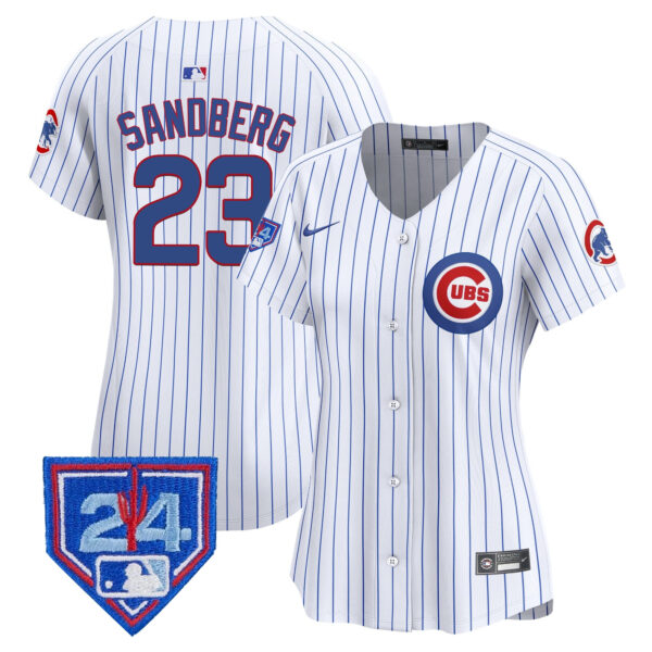 Women's Chicago Cubs 2024 Spring Training Patch Vapor Premier Limited Jersey V2 - All Stitched - Image 28