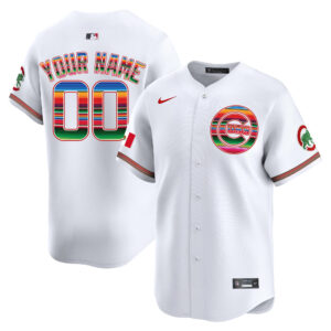 Chicago Cubs Mexico Vapor Premier Limited Custom Jersey - All Stitched