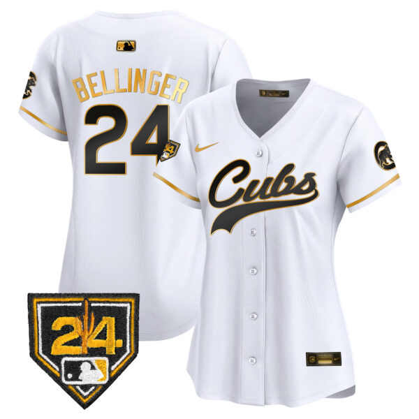 Women's Chicago Cubs 2024 Spring Training Patch Vapor Premier Limited Jersey - All Stitched - Image 10
