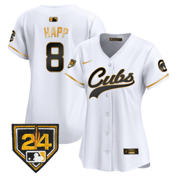 Women's Chicago Cubs 2024 Spring Training Patch Vapor Premier Limited Jersey - All Stitched - Image 11