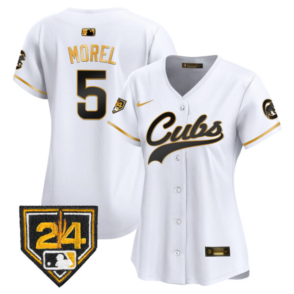 Women's Chicago Cubs 2024 Spring Training Patch Vapor Premier Limited Jersey - All Stitched - Image 14