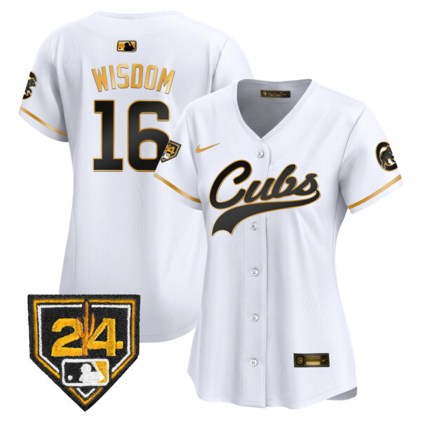 Women's Chicago Cubs 2024 Spring Training Patch Vapor Premier Limited Jersey - All Stitched - Image 15