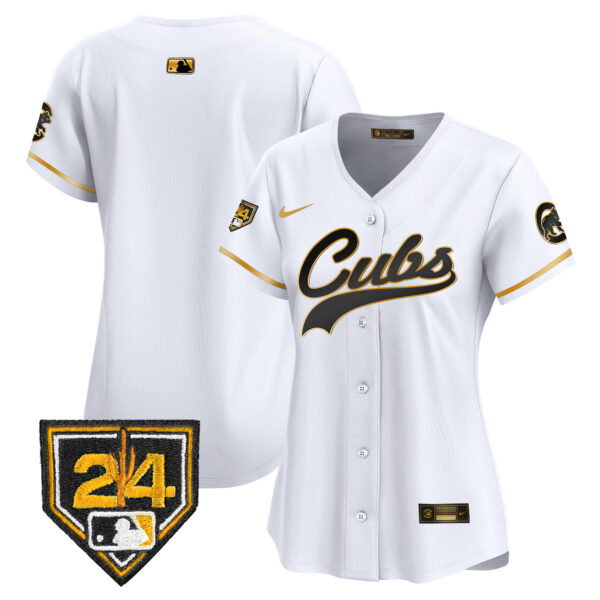 Women's Chicago Cubs 2024 Spring Training Patch Vapor Premier Limited Jersey - All Stitched - Image 16