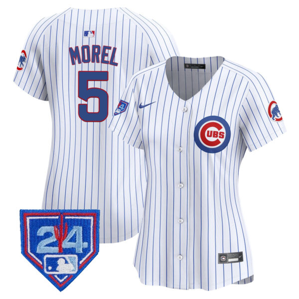 Women's Chicago Cubs 2024 Spring Training Patch Vapor Premier Limited Jersey - All Stitched - Image 30
