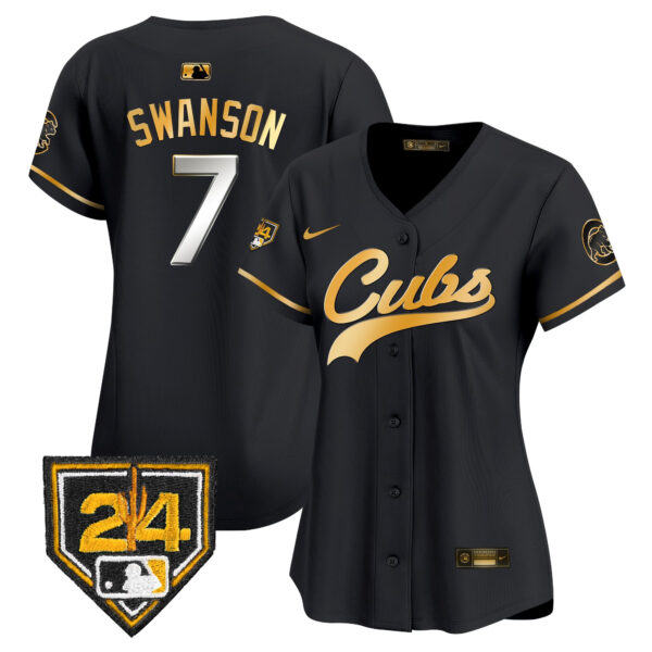 Women's Chicago Cubs 2024 Spring Training Patch Vapor Premier Limited Jersey - All Stitched
