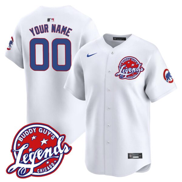Chicago Cubs Buddy Guy's Legends Vapor Premier Limited Custom Jersey - All Stitched - Image 4