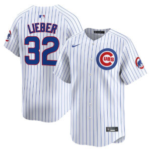Jon Lieber #32 Chicago Cubs Home Jersey - All Stitched