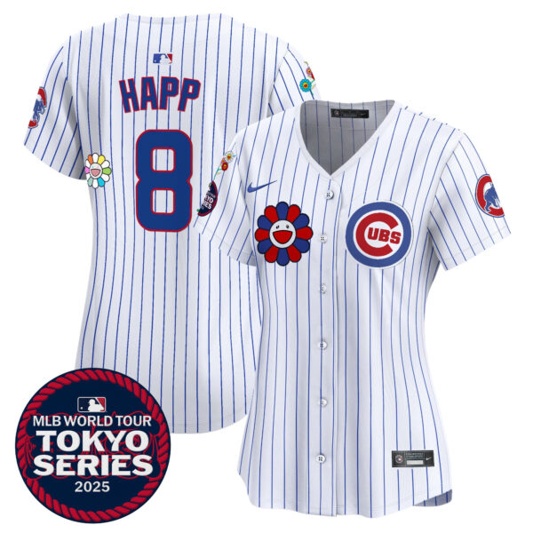 Women's Chicago Cubs Tokyo Series 2025 Vapor Premier Limited Jersey - Stitched - Image 7
