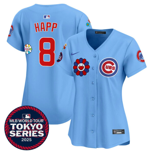 Women's Chicago Cubs Tokyo Series 2025 Vapor Premier Limited Jersey - Stitched - Image 20