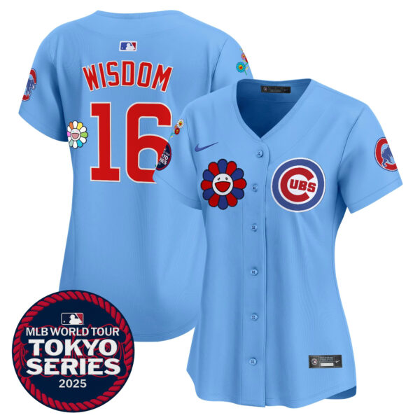 Women's Chicago Cubs Tokyo Series 2025 Vapor Premier Limited Jersey - Stitched - Image 24