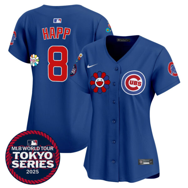 Women's Chicago Cubs Tokyo Series 2025 Vapor Premier Limited Jersey - Stitched - Image 33