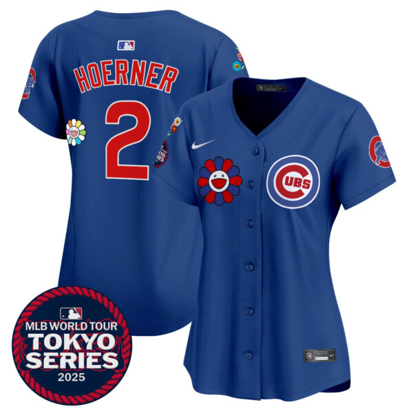 Women's Chicago Cubs Tokyo Series 2025 Vapor Premier Limited Jersey - Stitched - Image 35
