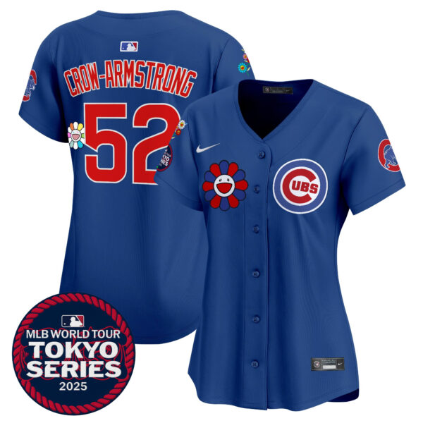 Women's Chicago Cubs Tokyo Series 2025 Vapor Premier Limited Jersey - Stitched - Image 38