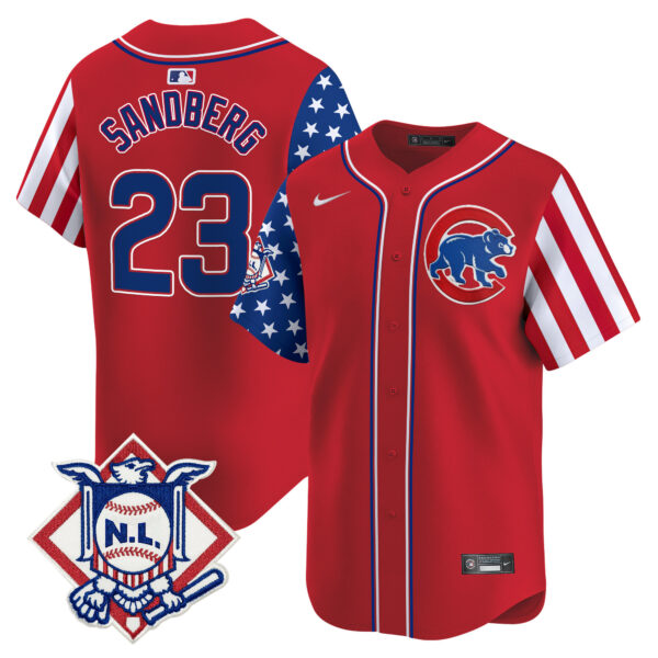 Men's Chicago Cubs 2024 Fourth of July Vapor Premier Limited Jersey - All Stitched - Image 12