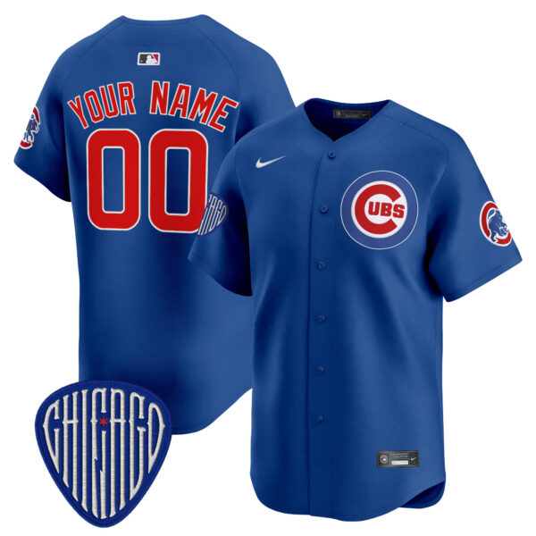 Chicago Cubs 2025 Vapor Premier Limited Custom Jersey - All Stitched - Image 4