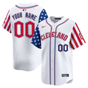Cleveland Guardians Independence Day Limited Custom Jersey - All Stitched