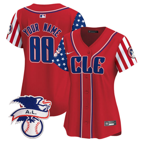Cleveland Guardians 2024 Fourth of July Vapor Premier Limited Custom Jersey - All Stitched - Image 5
