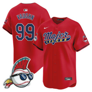 Men's Cleveland Indians Major League Vapor Premier Limited Jersey - All Stitched