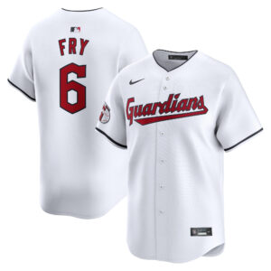 David Fry Cleveland Guardians White Home Jersey - All Stitched