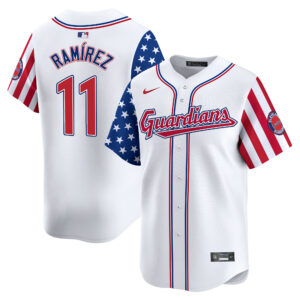 Cleveland Guardians 2024 Independence Day Vapor Premier Limited Jersey - All Stitched