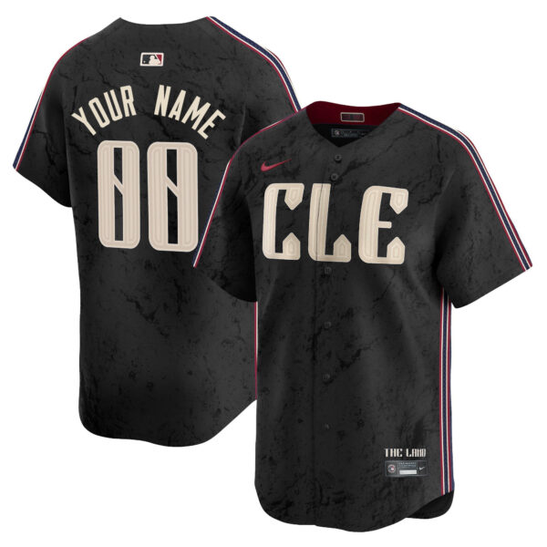 Cleveland Guardians 2024 City Connect Vapor Premier Limited Custom Jersey - All Stitched - Image 2