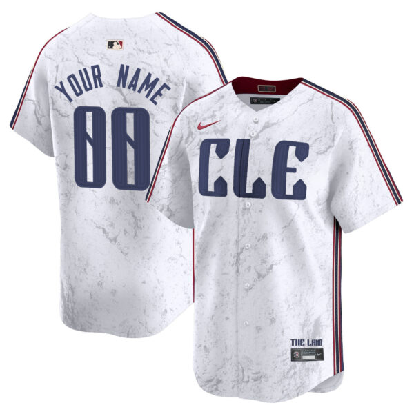 Cleveland Guardians 2024 City Connect Vapor Premier Limited Custom Jersey - All Stitched - Image 3