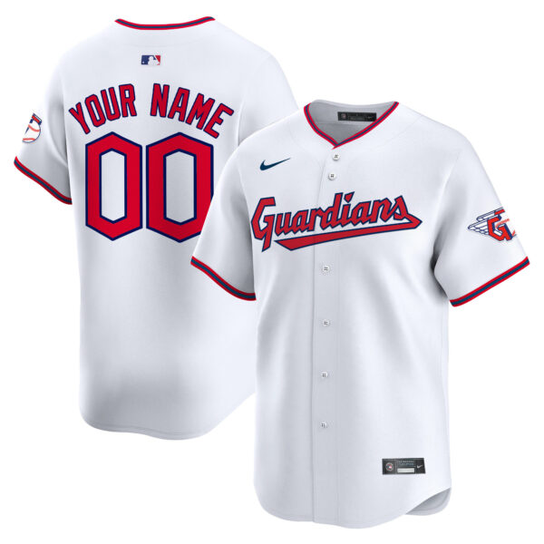 Cleveland Guardians 2025 Vapor Premier Limited Custom Jersey - All Stitched - Image 2