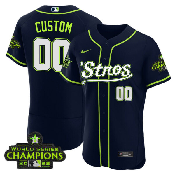 Houston Astros Outkast Custom Jersey - All Stitched