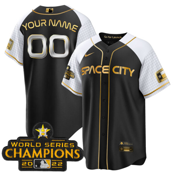 Astros 2023 Space City Champions Alternate Cool Custom Jersey – All Stitched - Image 4