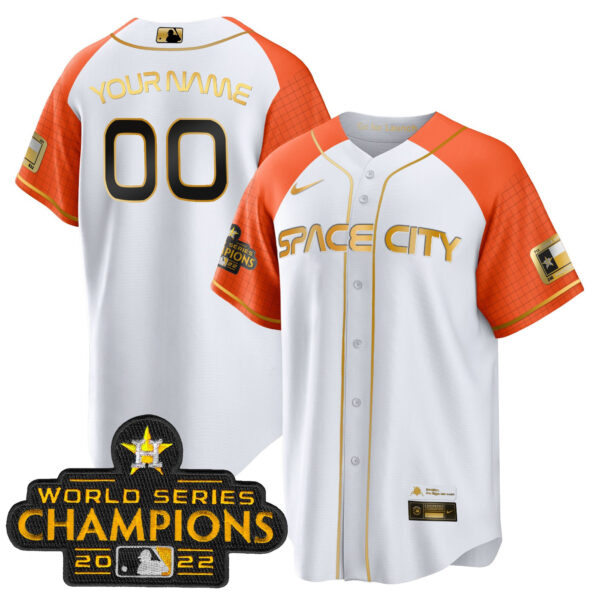 Astros 2023 Space City Champions Alternate Cool Custom Jersey – All Stitched - Image 7