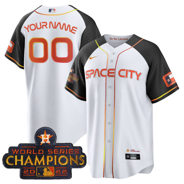 Astros 2023 Space City Champions Alternate Cool Custom Jersey – All Stitched - Image 9