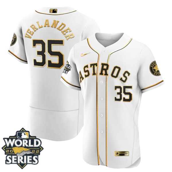 Youth's Houston Astros 2022 World Series Player Jersey - All Stitched - Image 6